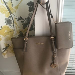 Michael Kors handbag and wallet